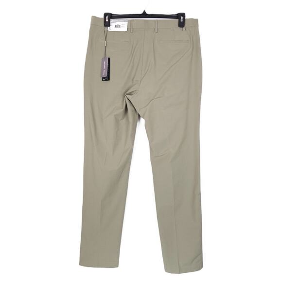 Michael Kors Mens Classic Fit Dress Pants 38x32 Green Stretch Performance NWT - Picture 3 of 6
